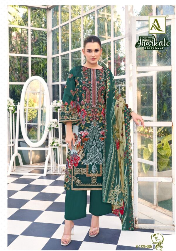 Alok Anarkali Edition 4 Cambric Cotton Dress Material Collection - Image 10