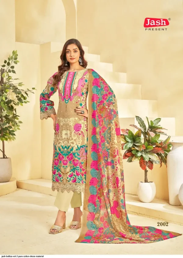 Jash Belliza Vol 2 Cotton Fancy Dress Material Collection - Image 3
