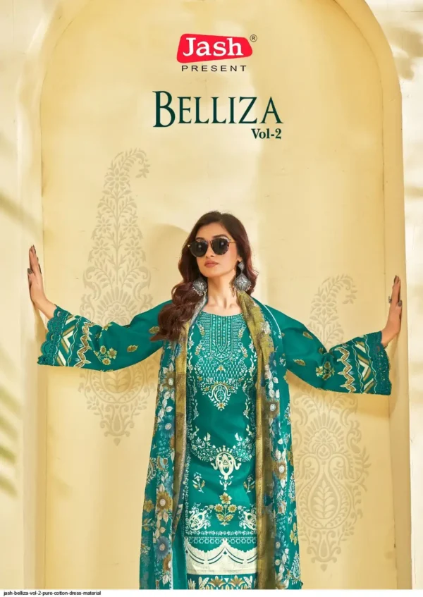 Jash Belliza Vol 2 Cotton Fancy Dress Material Collection