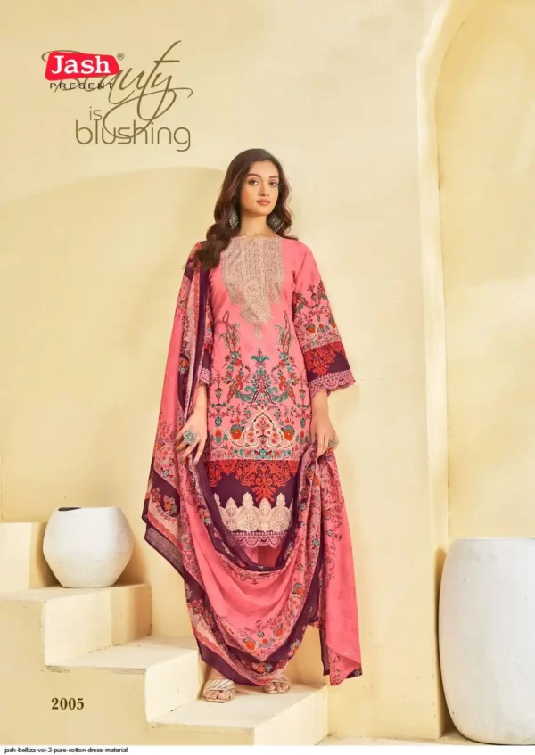 Jash Belliza Vol 2 Cotton Fancy Dress Material Collection - Image 6