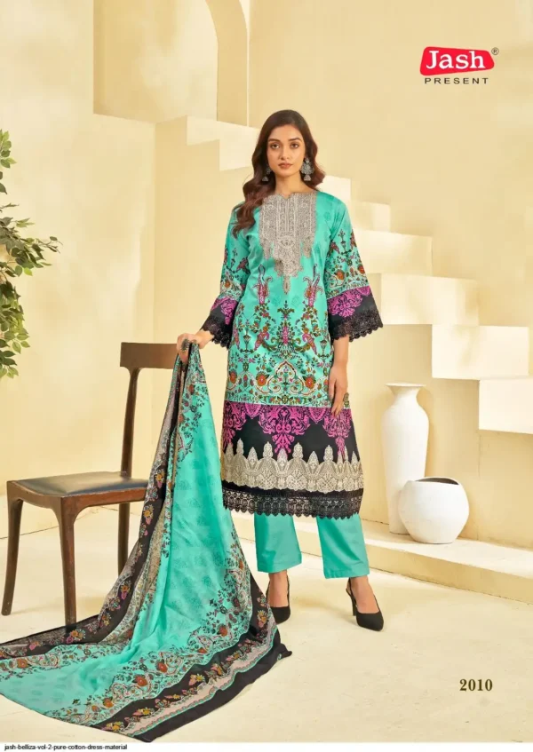 Jash Belliza Vol 2 Cotton Fancy Dress Material Collection - Image 9