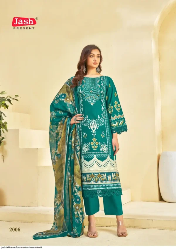 Jash Belliza Vol 2 Cotton Fancy Dress Material Collection - Image 12