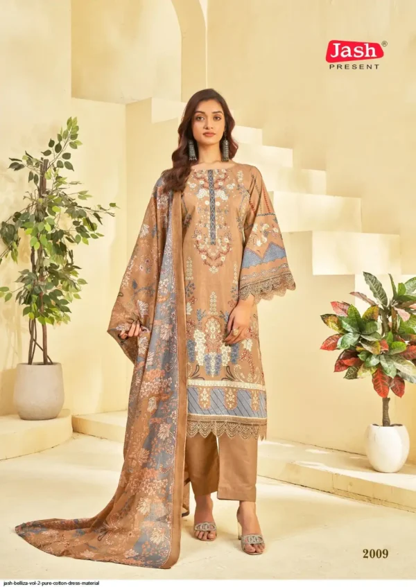 Jash Belliza Vol 2 Cotton Fancy Dress Material Collection - Image 13