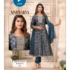 Kaya Aishwarya Chanderi Modal Printed Kurti Bottom With Dupatta - Image 10