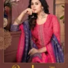 Kaya Rasbury Chanderi Digital Printed Kurti Bottom With Dupatta