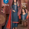 Kaya Rasbury Chanderi Digital Printed Kurti Bottom With Dupatta - Image 2