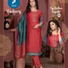 Kaya Rasbury Chanderi Digital Printed Kurti Bottom With Dupatta - Image 4