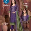 Kaya Rasbury Chanderi Digital Printed Kurti Bottom With Dupatta - Image 5