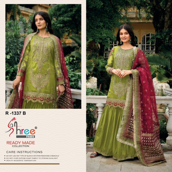 Shree R 1337 B To E Ready Made Pakistani Salwar Suits Collection - Image 5