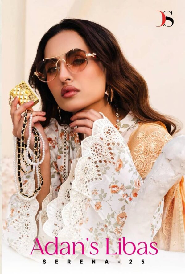 Deepsy Adans Libas Serena 25 Embroidery Pakistani Suits Collection