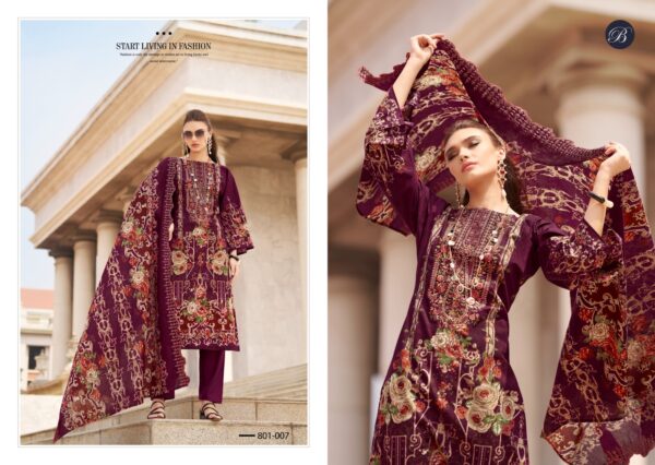 Belliza Guzarish Vol 20 Cotton Digital Printed Dress Material - Image 6