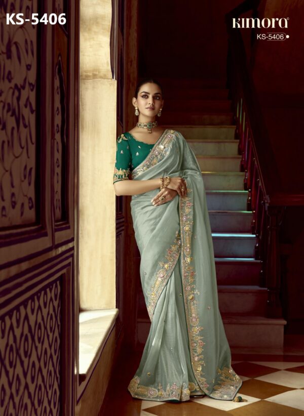 Kimora Pankhudi Exclusive Designer Wedding Wear Sarees Collection - Image 8