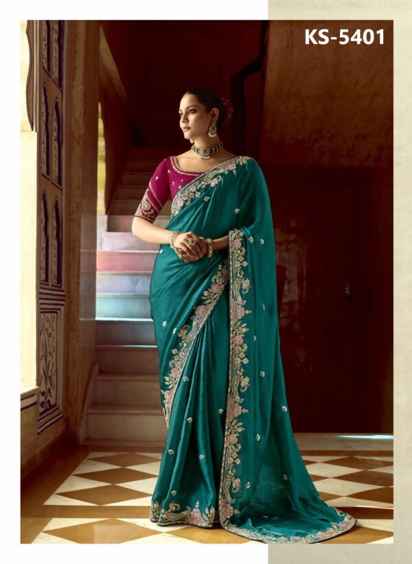 Kimora Pankhudi Exclusive Designer Wedding Wear Sarees Collection - Image 9