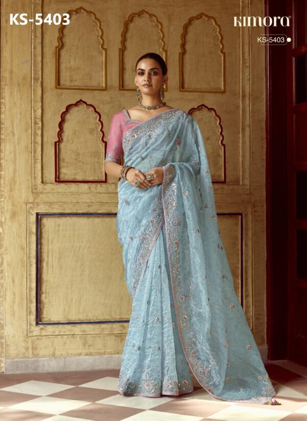 Kimora Pankhudi Exclusive Designer Wedding Wear Sarees Collection - Image 11
