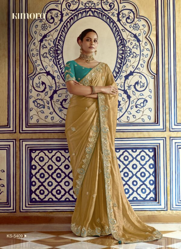 Kimora Pankhudi Exclusive Designer Wedding Wear Sarees Collection - Image 5