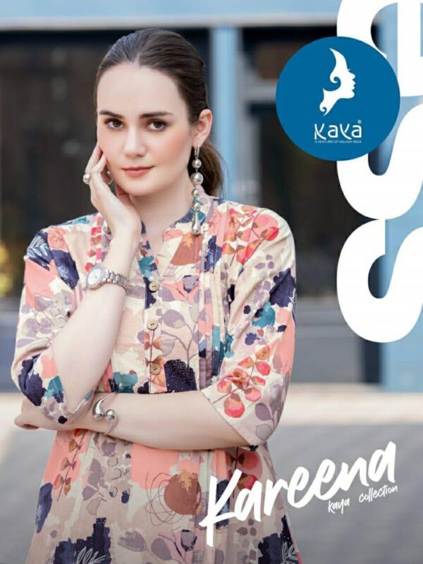 Kaya Kareena Cotton Flex Printed Short Top Collection