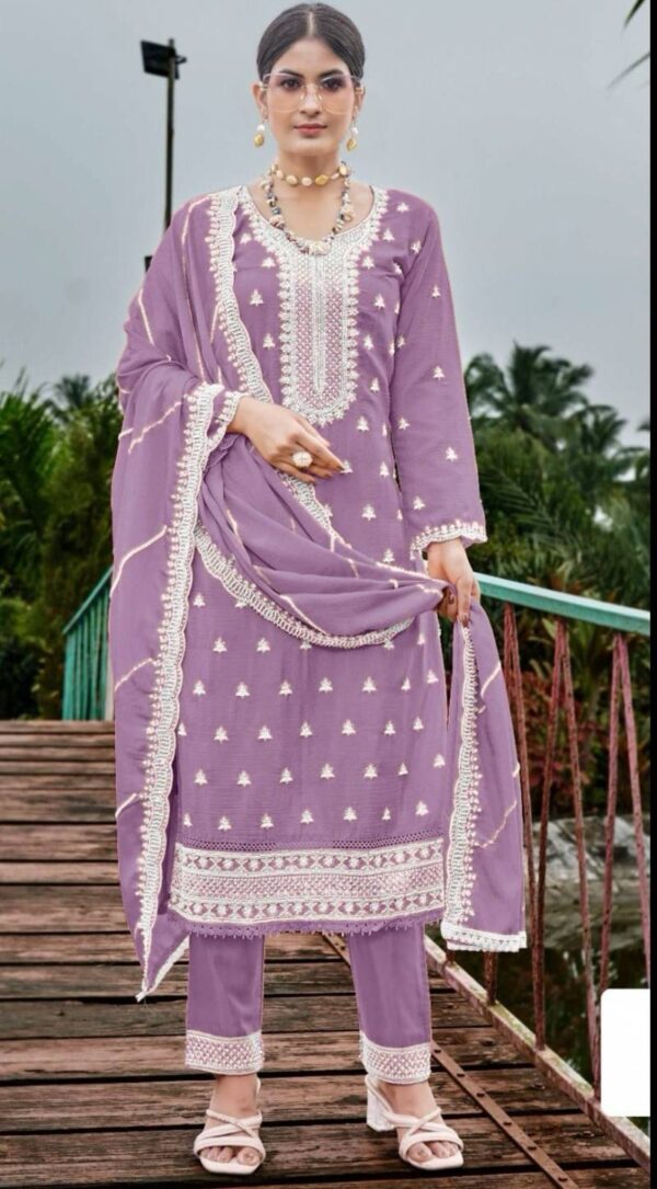 Bilqis B 159 Organza Embroidered Pakistani Salwar Kameez Collection