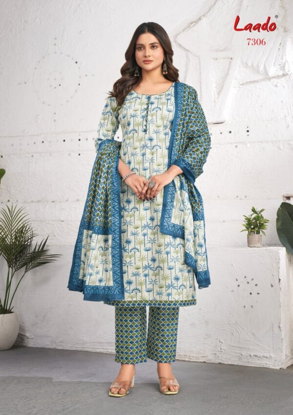 Laado Vol 73 Cotton Printed Dress Material Collection - Image 11