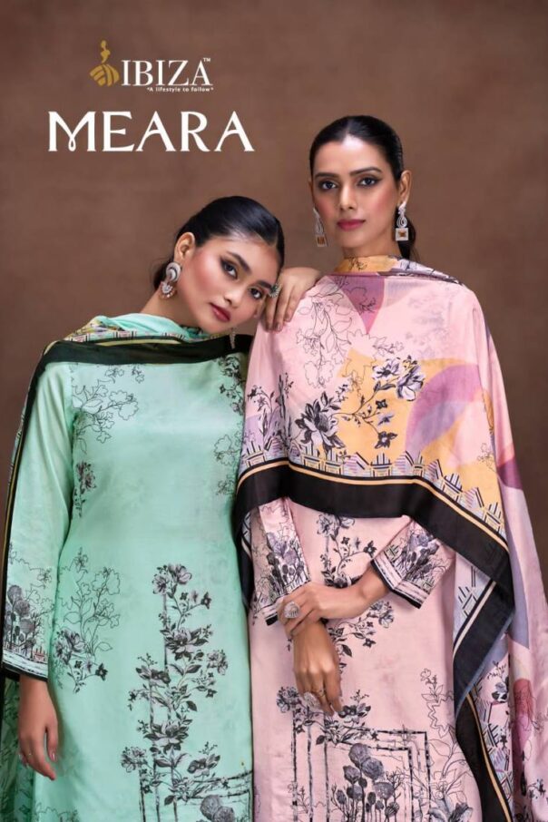 Ibiza Meara Maslin Digital Printed Fancy Salwar Kameez Collection