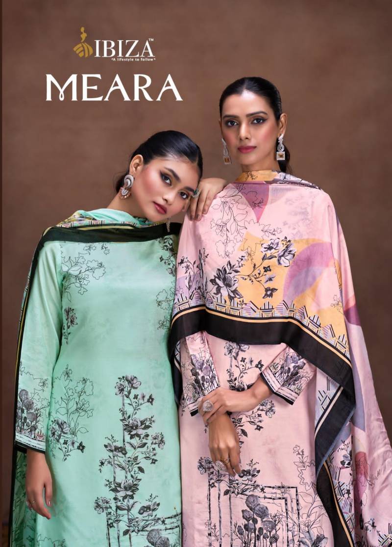 Ibiza Meara Maslin Digital Printed Fancy Salwar Kameez Collection