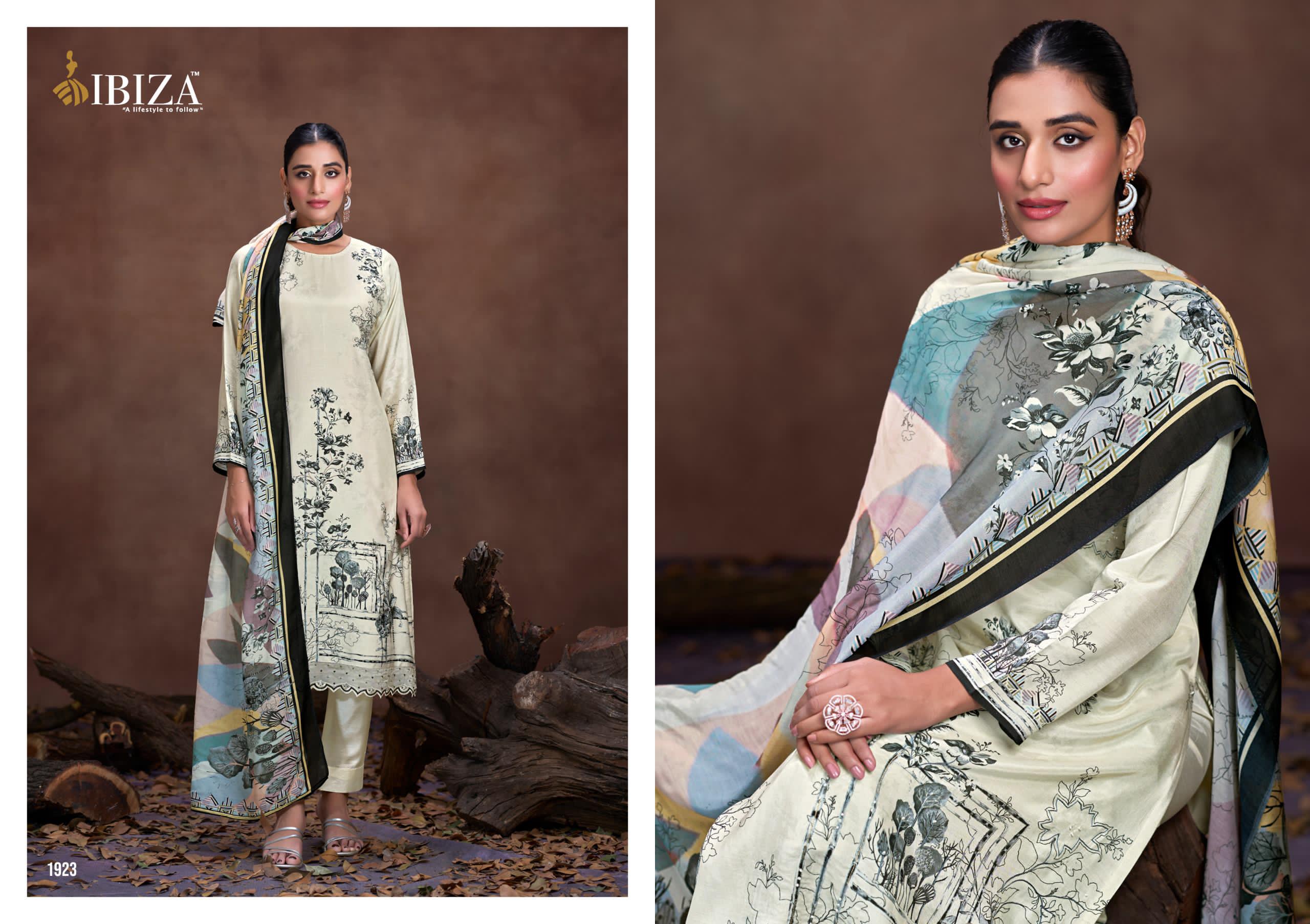 Ibiza Meara Maslin Digital Printed Fancy Salwar Kameez Collection - Image 3