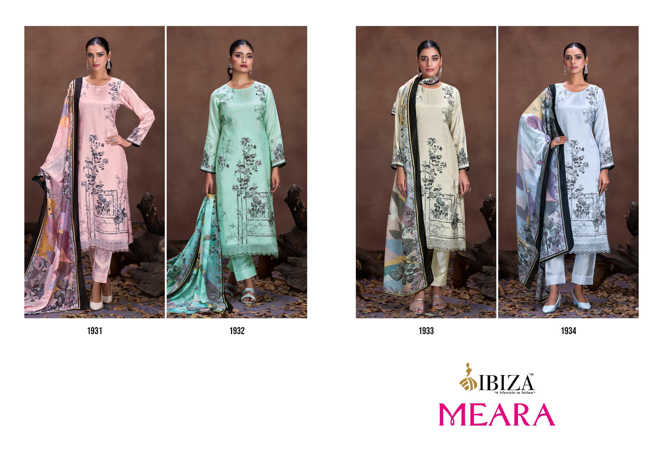Ibiza Meara Maslin Digital Printed Fancy Salwar Kameez Collection - Image 5