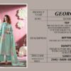 Ganga Georgie Linen Printed Embroidered Salwar Suit Collection - Image 5