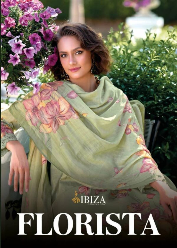 Ibiza Florista Digital Printed Designer Salwar Kameez Collection