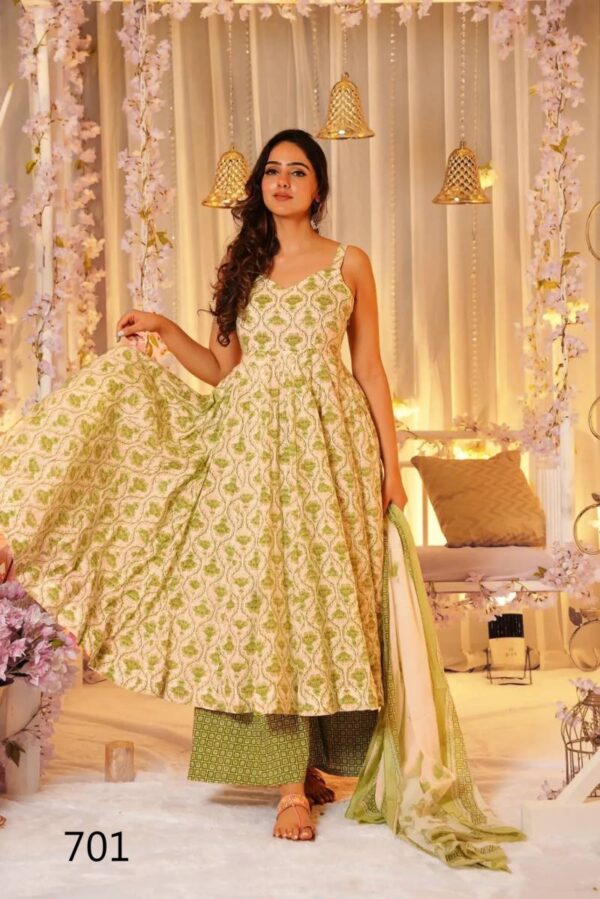 Clora Vol 7 Maslin Digital Printed Kurti Botton With Dupatta Collection - Image 9
