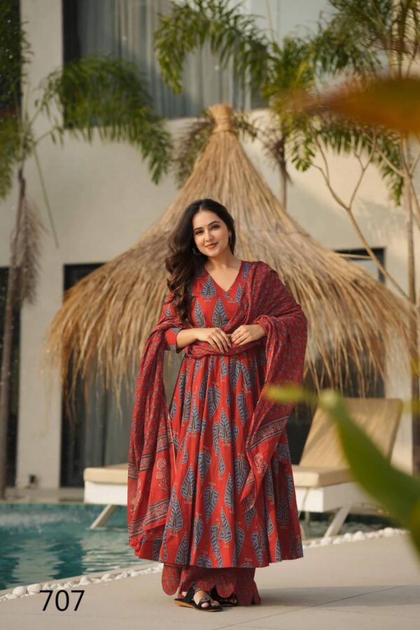 Clora Vol 7 Maslin Digital Printed Kurti Botton With Dupatta Collection - Image 2