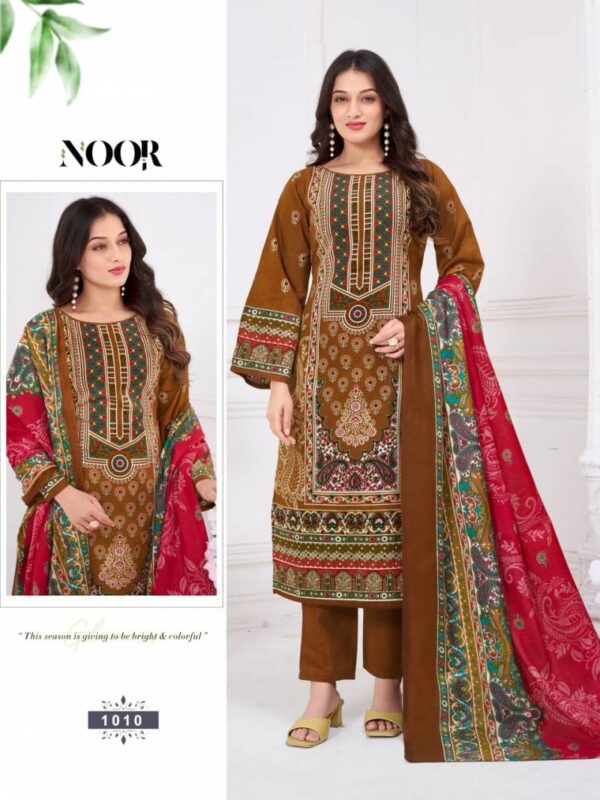 Ganesha Noor Vol 01 Printed Cotton Karachi Dress Material Collection - Image 6