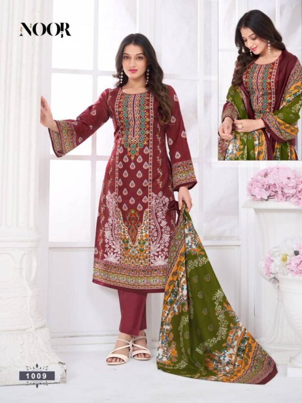 Ganesha Noor Vol 01 Printed Cotton Karachi Dress Material Collection - Image 8