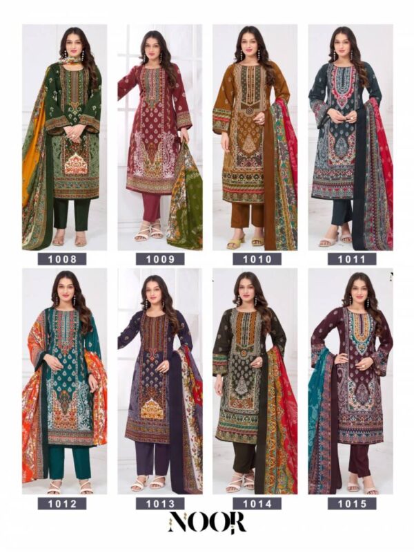 Ganesha Noor Vol 01 Printed Cotton Karachi Dress Material Collection - Image 9