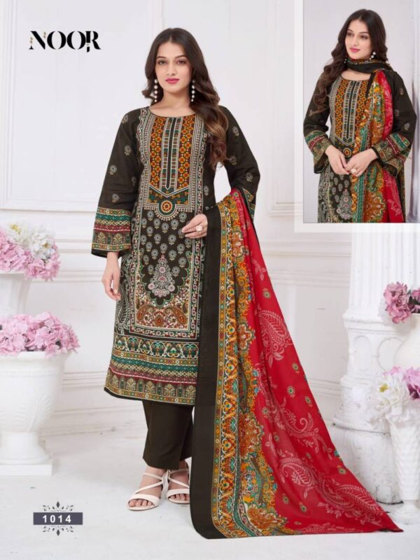 Ganesha Noor Vol 01 Printed Cotton Karachi Dress Material Collection - Image 10