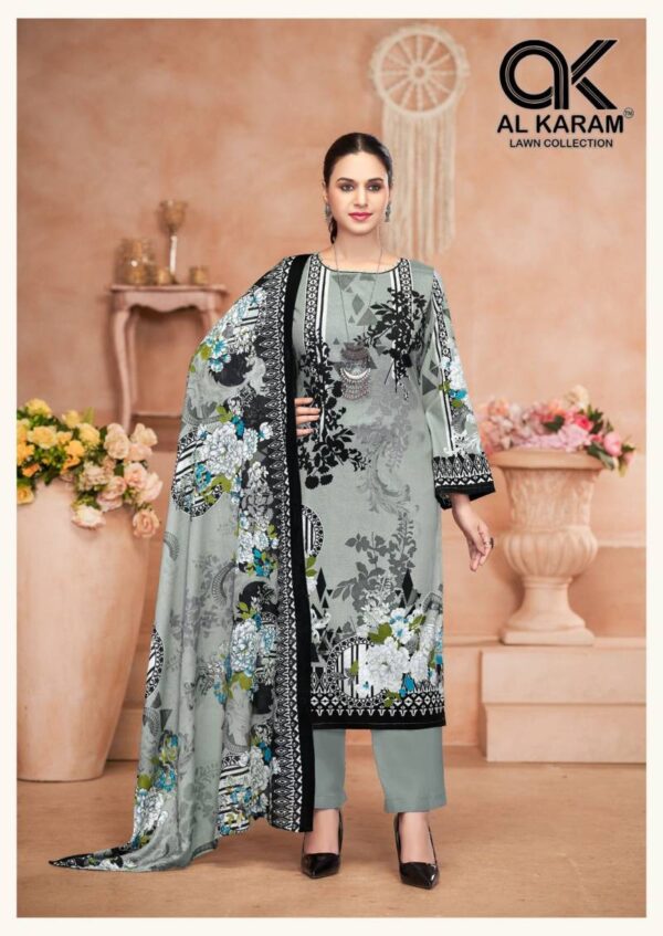 Al karam Kasida Vol 01 Karachi Cotton Dress Material Collection - Image 6