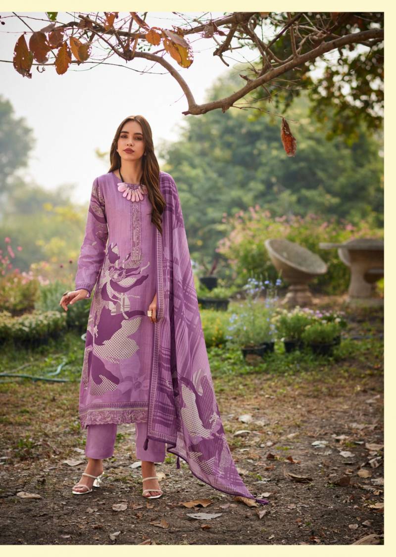 Prm Camilla Jam Cotton Digital Printed Dress Material Collection - Image 3