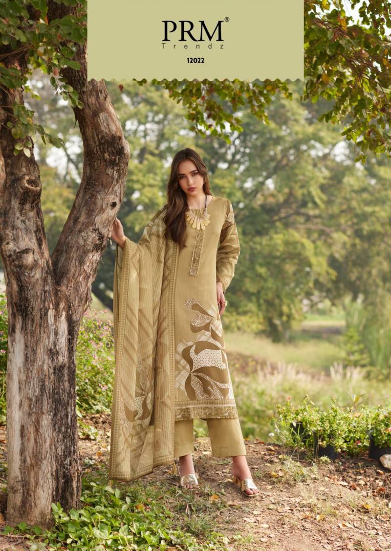 Prm Camilla Jam Cotton Digital Printed Dress Material Collection - Image 5