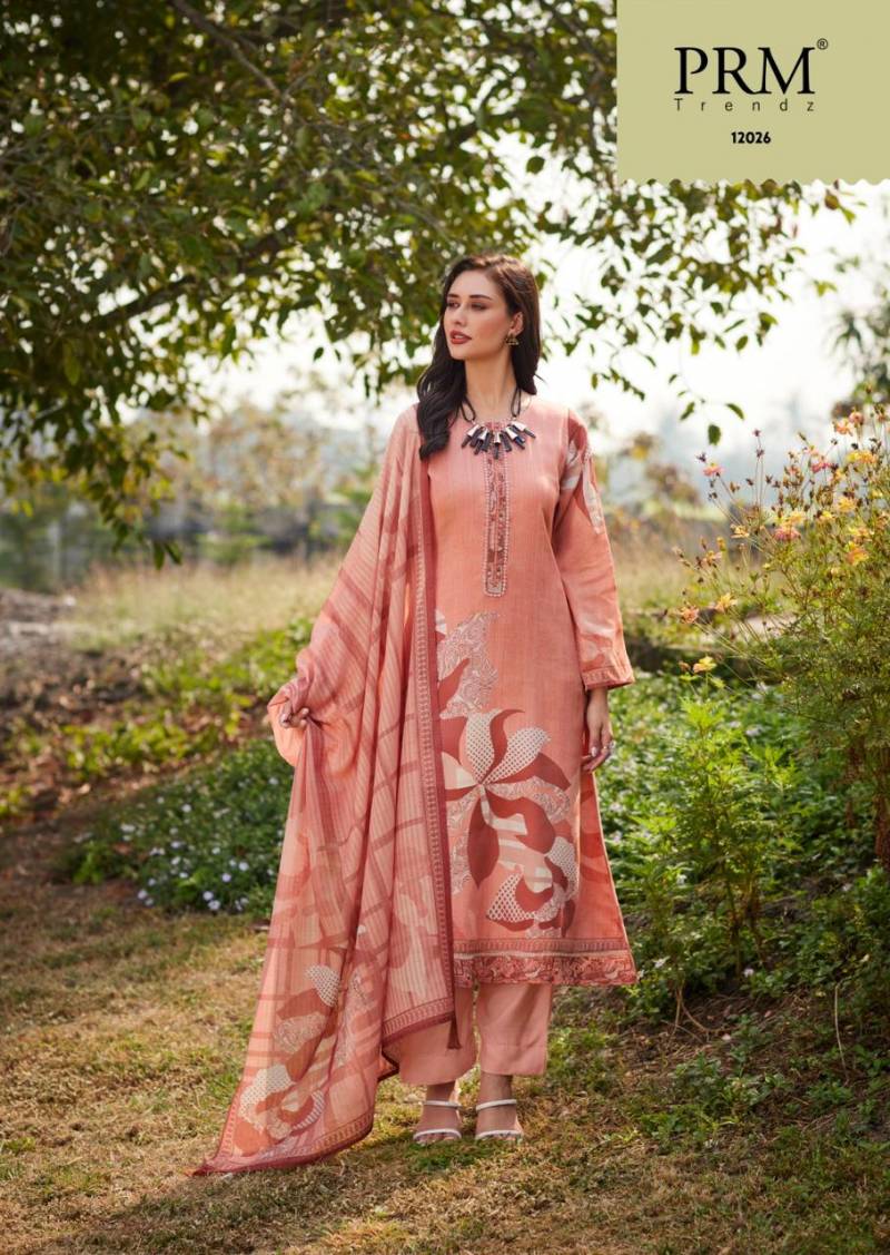 Prm Camilla Jam Cotton Digital Printed Dress Material Collection - Image 6