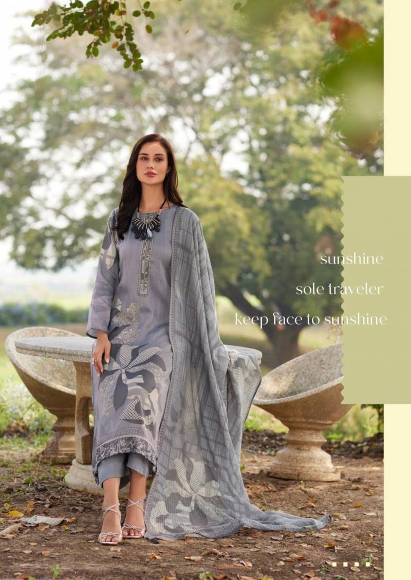 Prm Camilla Jam Cotton Digital Printed Dress Material Collection - Image 2