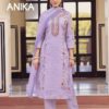 Rangoon Anika Cotton With Khatli Handwork Kurti Bottom With Dupatta