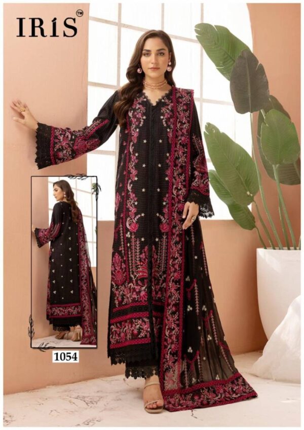 Iris Afsanah Vol 06 Karachi Cotton Dress Material Collection - Image 11
