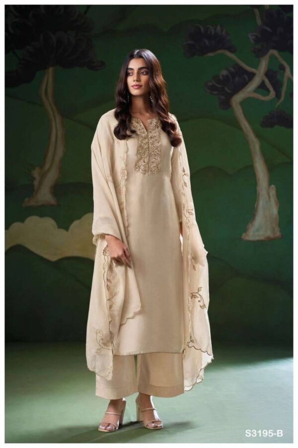 Ganga Noah Bemberg Silk Embroidered Salwar Suit Collection - Image 2
