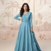 Aashirwad Raagini Silk Designer Gown With Dupatta Collection - Image 2