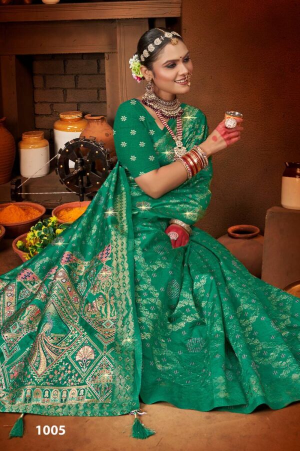 Saroj Varuna Saroski Vol 2 Traditional Wear Dola Silk Saree Collection - Image 7
