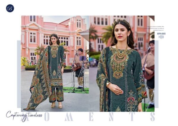 Belliza Marhaba Crepe With Handwork Dress Material Collection - Image 6