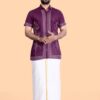 Pushpa 2 Rubi Slub Cotton Embroidered Mens Shirt Collection
