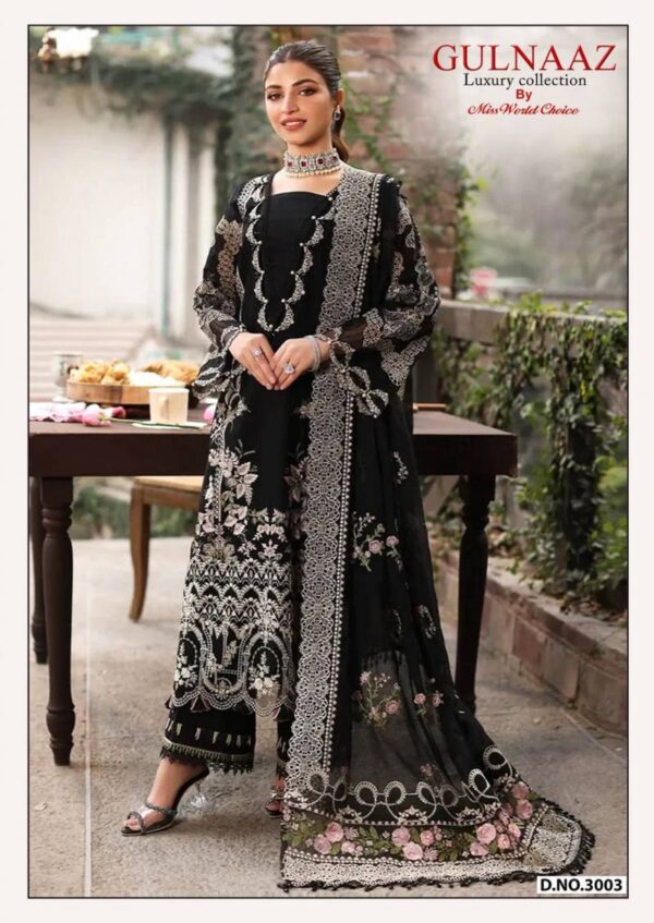 Miss World Choice Gulnaaz Vol 3 Cotton Dress Material Collection - Image 4