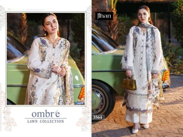 Jihan Ombre Chiffon Dupatta Pakistani Salwar Suits Collection - Image 4