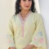 Tanyaa P 102 Designer Cotton Kurti With Bottom Collection