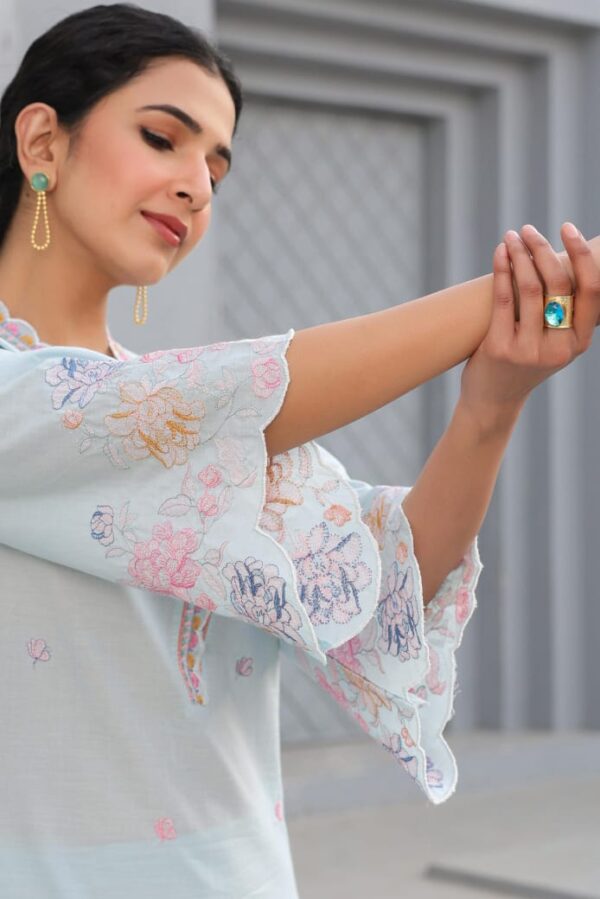 Tanyaa P 102 Designer Cotton Kurti With Bottom Collection - Image 10